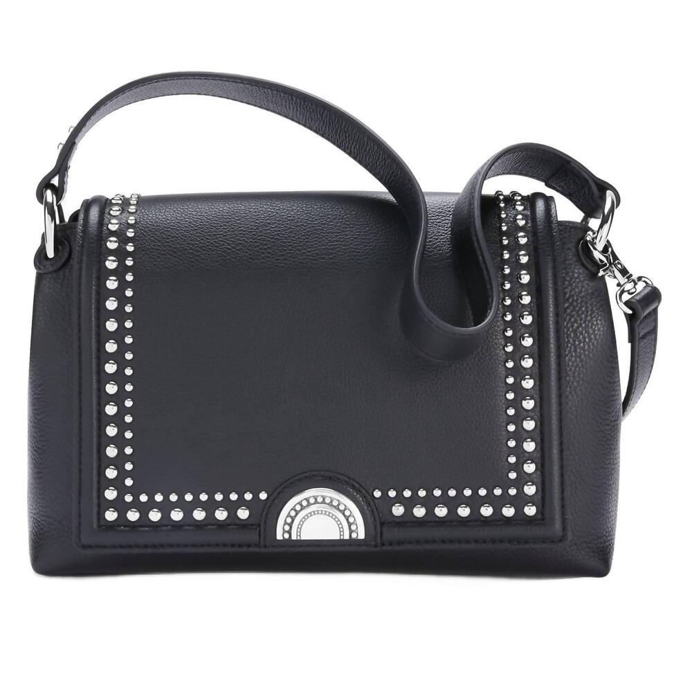 NEW BRIGHTON jazz medium flap bag in black